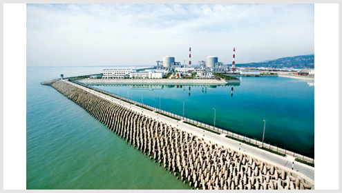 連云港核電站主廠房屋架噴鋁